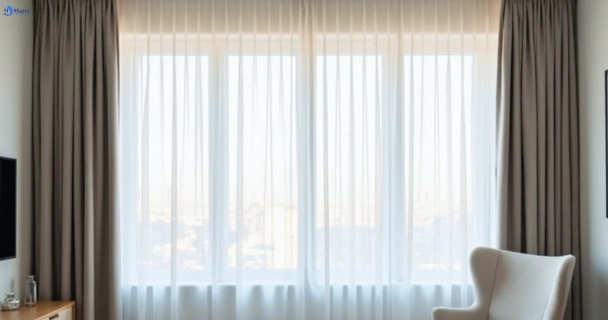 Restored vibrant drapes in toorbul QLD after Matty Curtain Cleaning